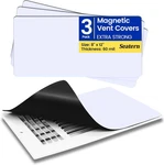 Magnetic Vent Covers, Extra Strong Magnets, White 8" 12" (3 Pack) Ultra Thick. Fixed Price $39.72.