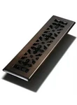 Decor Grates AGH212-RB By 12-INCH Gothic Bronze Steel Floor Register. Fixed Price $21.49.