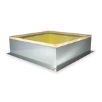 Dayton 2RB74 Steel 16"W 12"H Fixed Roof Curb. Fixed Price $181.92.