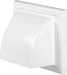Awenta 4 Inch Exhaust Hood Vent With Rain Cover White Outdoor Air. Fixed Price $26.99.