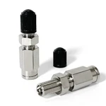Keiysholck Inflation Schrader Valve With Push To Connect For 1/4 Inch, Silver. Fixed Price $22.29.