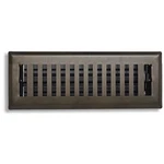 X 12" Contemporary Design Steel Floor Register Metallic Bronze Finish F.... Fixed Price $29.69.
