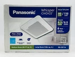 Panasonic Whisperchoice Dc Bathroom Exhaust Fan 80/110 Cfm RG-C811A. Fixed Price $79.99.