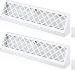 Blulu 2 Pcs 15 Inch Baseboard Register Duct Opening Size Modern Design Vent Cove. Fixed Price $34.99.
