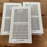 (5) Hart & Cooley Grill 12X6 Lot. Fixed Price $70.00.
