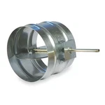 Dayton 3HGP1 Volume Control Damper, 8-1/4"D, 12"DUCTDIA. Fixed Price $307.99.