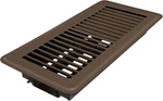New Deflecto 4X12 Brown Floor Register Vent Hvac Heating Cooling Grille Cover. Fixed Price $10.45.