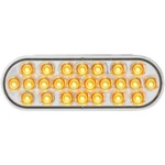 Gg 78231 - 6 1/2 Inch Oval 24 Led Pearl Park/turn/clearance Light W/ Amber. Fixed Price $39.00.