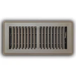 4 In. X 10 2-WAY Steel Floor Register Brown. Fixed Price $20.37.