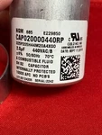 Genuine Oem Amana Ptac Evaporator Motor Start Capacitor CAP020000440RP 450 Vac. Fixed Price $16.56.