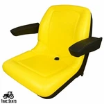 Seat W/ Armrests For John Deere GT225 GT235 GT245 GX325 GX335 GX345 GX355D LX255. Fixed Price $219.98.