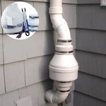 13.5" Indoor Outdoor Randon Mitigation Fan System Kit 95 Cfm Quiet Gas Reduction. Fixed Price $225.00.