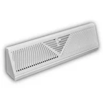 Reliabilt 18 In. 3-WAY Steel Baseboard Diffuser Supply White. Fixed Price $22.00.