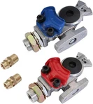 Kootans 1 Pair Service Emergency Gladhands With Valve Switch Die Cast Aluminu.... Fixed Price $79.88.