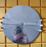 Radial Dampers 10"GALVANIZED Steel Control Your Airflow Drop Ceiling X10. Fixed Price $75.00.