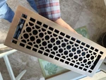 Signature Hardware HV-1016-412-AB Honeycomb Brass Floor Register Antique. Fixed Price $27.00.