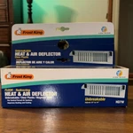 Frost King HD7W Adjustable Heat & Air Deflector Clear Plastic Floor Redirecting. Fixed Price $18.00.