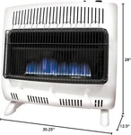 Mr. Heater MHVFBF30LPT 30000 Btu Blue Flame Liquid Propane - White. Fixed Price $310.00.