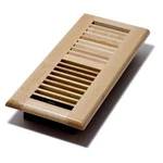 Lot Of 3 Decor-grates-wood-floor-register-air-vent-solid Maple Natural 4X14 New. Fixed Price $29.99.