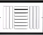 (10)14"W X 10"H 3-WAY Aluminum Curved Blade Adjustable Air Supply Hvac.... Fixed Price $42.34.