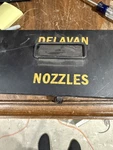 Delavan 26846-005 Box With 55 Assorted New Nozzles. Fixed Price $375.00.