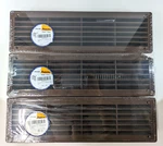 Awenta Louver Indoor Air Register Plastic 18X5" Brown Ventilation Grill Set. Fixed Price $39.90.