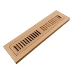 Homewell Red Oak Wood Floor Register Vent Cover, Flush Mount With Damper.... Fixed Price $49.76.