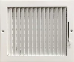 Hbw 10" X 8" Adjustable Blade Sidewall Ceiling Register Vent Cover Diffuser H.... Fixed Price $31.62.