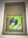 Everbilt 6 X 10 Floor Register Smoothglide Damper Two Way Brown (paintable). Fixed Price $10.99.