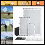 Butterfly Scrim Diffuser 4X4 6X6 8X8 Quick-setup Frame & C-stand Clamps, 3 Sil. Fixed Price $522.99.