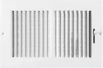 Metal World 10"X8" Steel Heavy Duty Wall Register - White. Fixed Price $16.99.