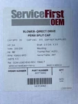 Trane 3/4HP 200-230V 1080 Rpm Cw Motor, MOT18982. Fixed Price $529.99.