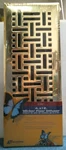 Accord 4" X 12" Wicker Floor Diffuser, Gold (AMFRPBB412) Fs. Fixed Price $30.00.