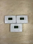 Lot Of Honeywell Home RTH221B1039 1-WEEK Programmable Thermostat, White. Fixed Price $39.99.