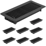 8 Pack 4" X 10" Floor Vent Covers - Heavy Duty Steel Walkable Register .... Fixed Price $70.82.