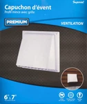 Imperial 6 - 7 In Vent Cap Low Profile With Guard. Fixed Price $32.18.