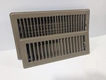 Heavy Duty Metal Brown Floor Register Air Vents Adjustable Damper (pack Of 2). Fixed Price $9.54.
