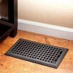 Signature Hardware HV-1015-414-CI Mission Cast Iron Floor Register Black 4" X. Fixed Price $17.10.
