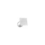 Lambro 361WTP In. Exhaust Wall Louvered Vent, White Plastic, 11 Tail Pipe. Fixed Price $29.12.