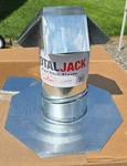 Total Jack 6 X 15 Adjustable Pitch Galvanized Roof Bent Edges. Fixed Price $38.99.
