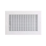 Proselect 8X6 Sidewall / Floor Register, White Aluminum - Psaaswxu. Fixed Price $28.00.