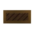 Herringbone 10" X 4" Decorative Vent Cover - Oil Rubbed Bronze By Steelcrest. Fixed Price $91.84.