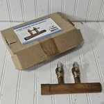 New Sharkbite Port Hydronic 25480Z Heating Manifold Swt 1/2 Pex 831068. Fixed Price $37.68.