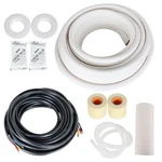 Lablt 50 Ft Install Kit Fits For Mini Split Heat Pump Systems 1/4IN - 1/2IN Dia.. Fixed Price $122.93.