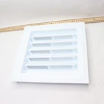 Master Flow 8 In. X Plastic Wall Louver Static Vent White. Fixed Price $5.59.