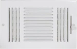 Ez-flo 10 X 6 Inch (duct Opening) Air Vent Cover For In., White. Fixed Price $12.44.