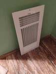 Reliabilt 14 X 6 Steel White 3 Way Sidewall Ceiling Hvac Register Vent. Fixed Price $9.99.