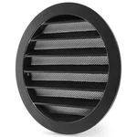 Calimaero Wsgb 6" Inch Black Round Metal Air Vent Grill Cover Flat Louver. Fixed Price $25.18.