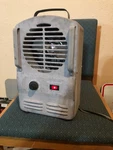 Lakewood Fan Electric Utility Space Heater Model 792 /c 750 1500 Watts Works. Fixed Price $15.00.