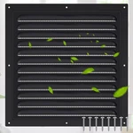 Pcs 12X12 Inch Aluminum Attic Vent Metal Gable Wall Mesh Shed Screen Grille. Fixed Price $29.39.